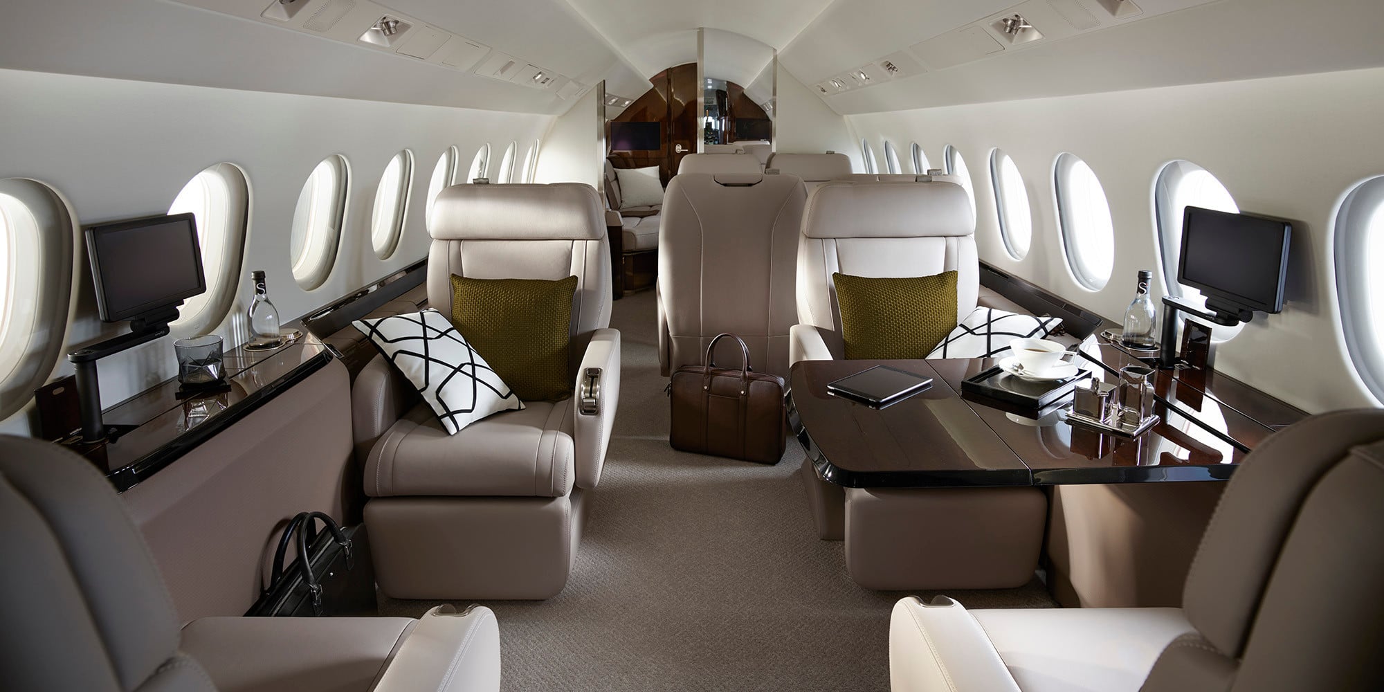 Dassault Falcon 900LX Interior View