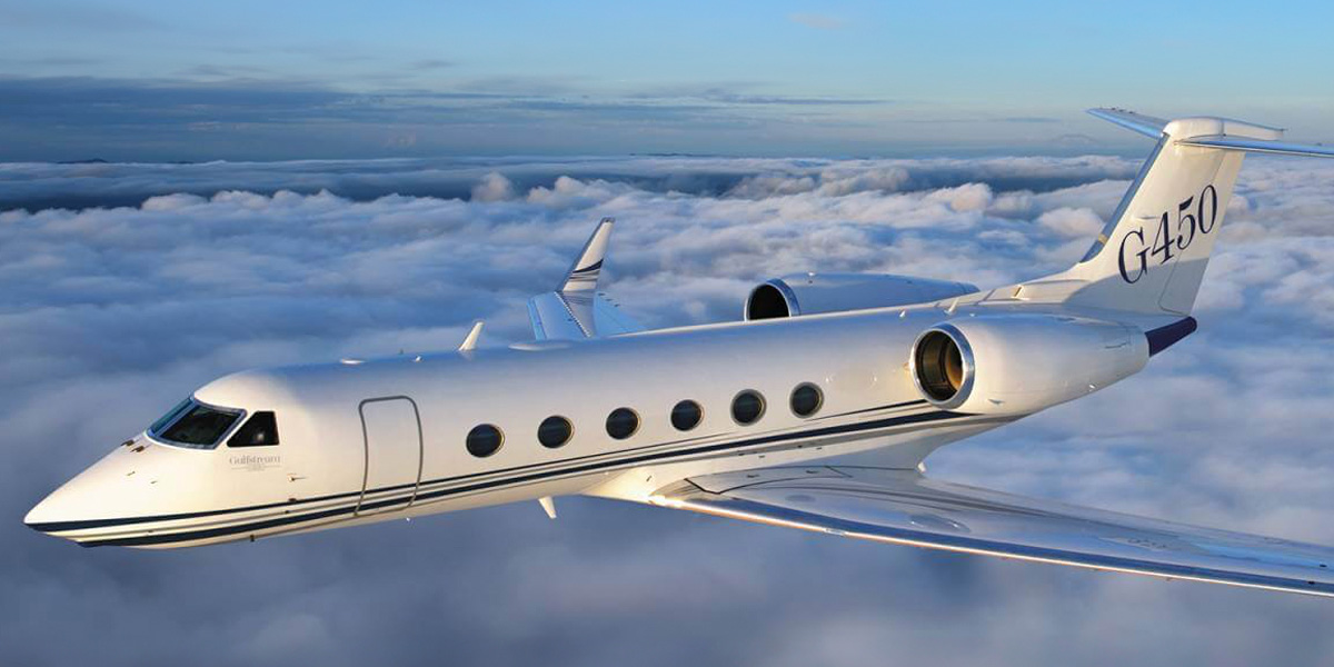 Gulfstream G450 Interior View