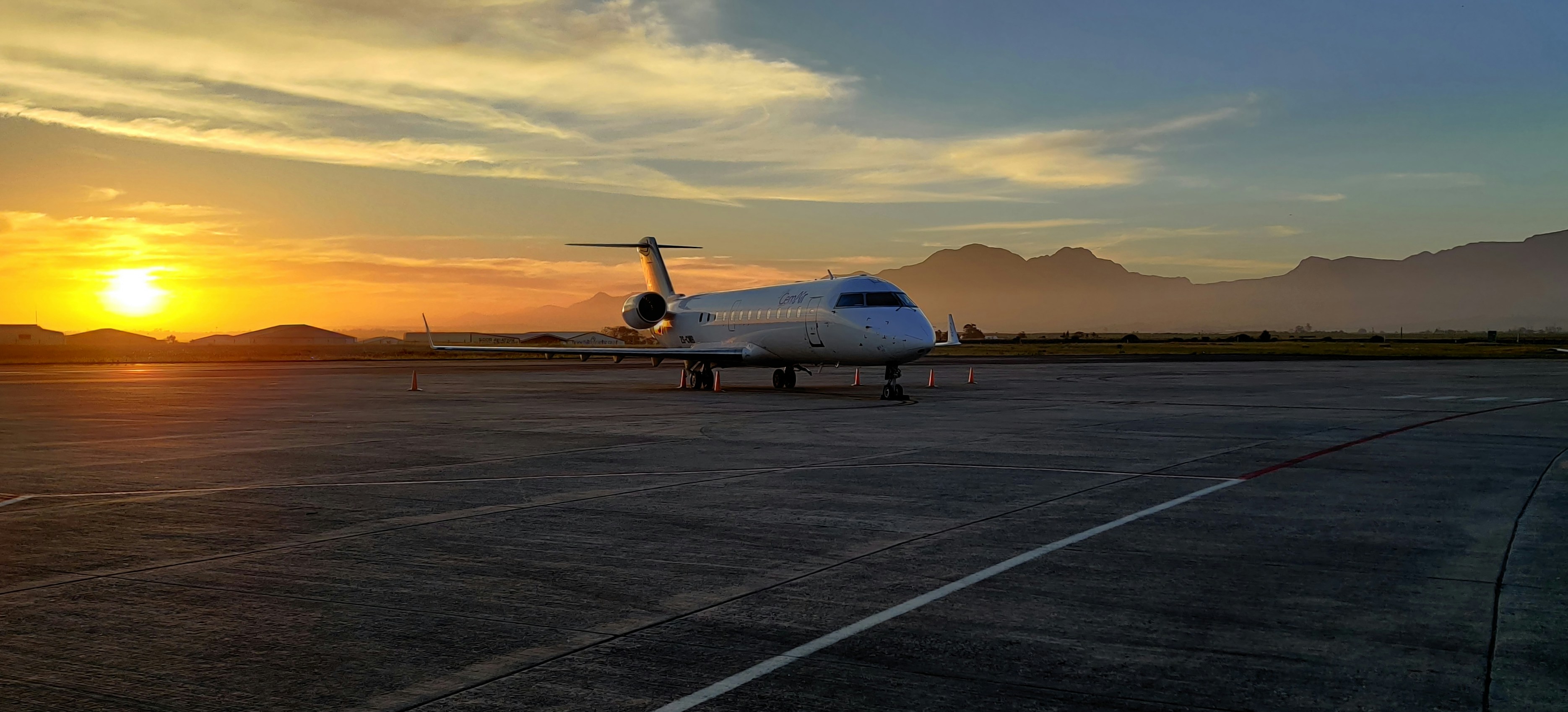 Luxury private aircraft